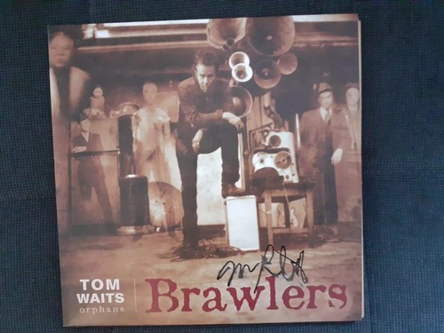 Tom waits signed blue - waits,
